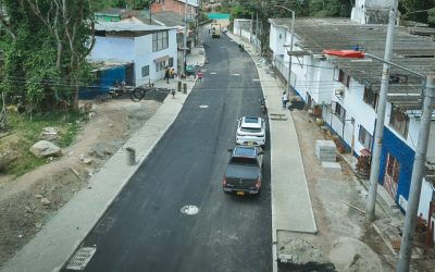 Como va la construcción de la calle 103 en Ibagué?