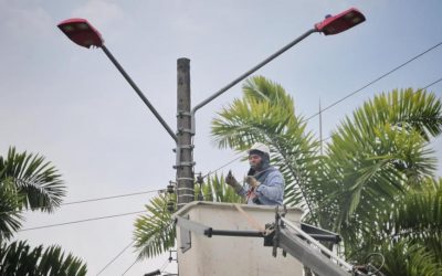 Robos del alumbrado público ascienden a 150 millones de pesos