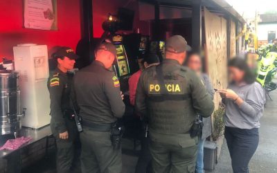 Policía realiza planes de control a juegos de suerte y azar ilegales en Ibagué y su área Metropolitana