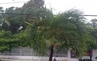 Atención!!! en video así vive San Andrés el paso del huracán Julia
