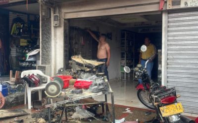 Bomberos Oficiales atendieron incendio en el Sur de Ibagué