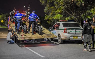 Volvieron las carreras ilegales en Ibagué, autoridades dan resultados