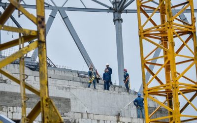 Cómo avanzan las obras del Coliseo Mayor de Ibagué