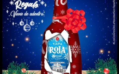 Aguardiente Tapa Roja nos muestra los colores de la Navidad
