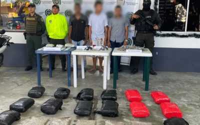 Marihuana, cocaína y base de cocaína fueron incautadas