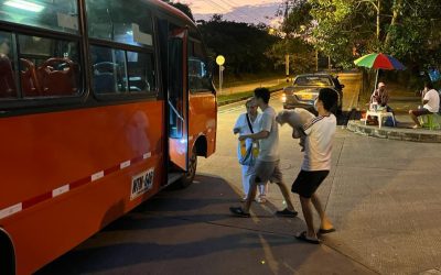 SETP hizo visita de control a rutas de bus en Arboleda del Campestre