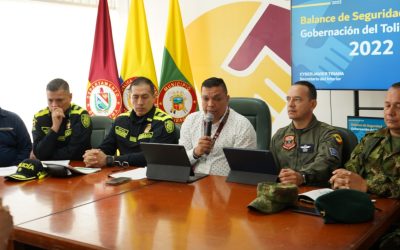 Autoridades entregaron balance de seguridad del 2022