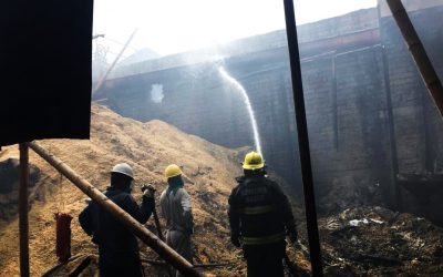 Incendio en el Molino Pacandé