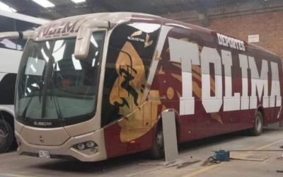 Este es el confortable bus que compró el Club Deportes Tolima