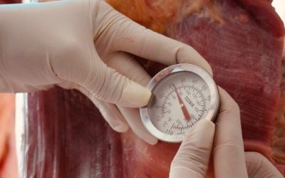 Autoridades cierren establecimiento comercial de venta de carne