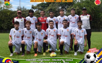 Ibagué recibirá el Campeonato Nacional de fútbol masculino sub 13