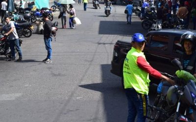 Operativo de seguridad, movilidad y espacio público en la calle 25