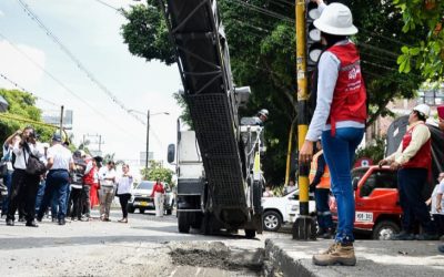 Inició la rehabilitación de la carrera Quinta y la avenida Ambalá