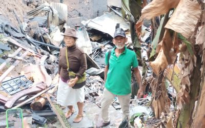 Afectados por incendio estructural recibieron ayudas