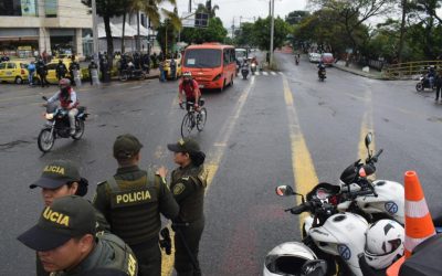 ¡Así están las vías de Ibagué durante el paro de taxistas!