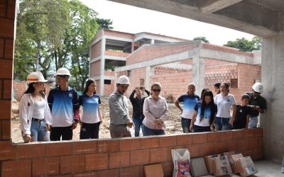 Comunidad del colegio Darío Echandía verificó avance de obras