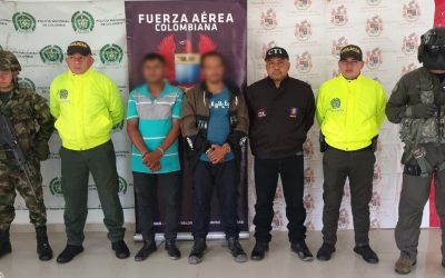 Capturados por concierto para delinquir agravado con fines extorsivos