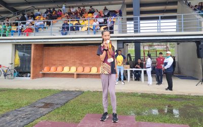 Nuevas promesas en el atletismo tolimense, Marian Álvarez, una de ellas.