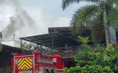 Incendio en el restaurante «Don Pedro» de la calle 60