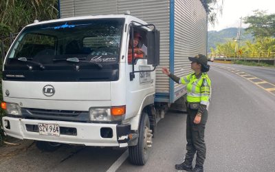 Policía adelanta el «Plan transporte seguro por las vías de Ibagué