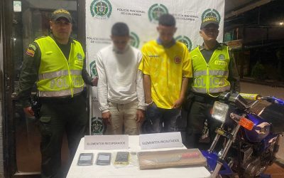 Capturados peligrosos ladrones dedicados al robo de celulares en Ibagué