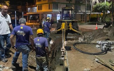 Se avanza con el restablecimiento del servicio de agua en la comuna Siete