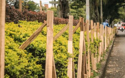 Avanza la instalación de malla protectora para jardines de ‘La Quinta’