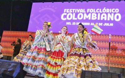 Señorita Purificación, nueva embajadora departamental del folclor