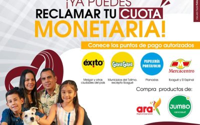 ComfaTolima invita a reclamar la cuota monetaria familiar