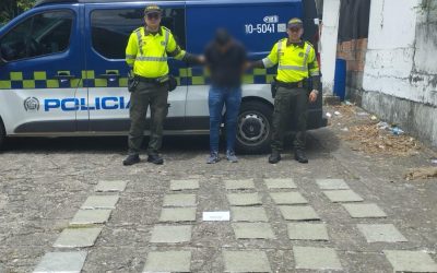 Entre plátanos y naranjas llevaba 13 kilos de marihuana