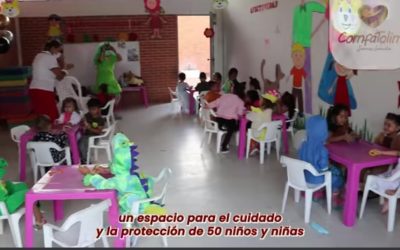 Educación gratuita para niños de 0 a 5 años en El Espinal