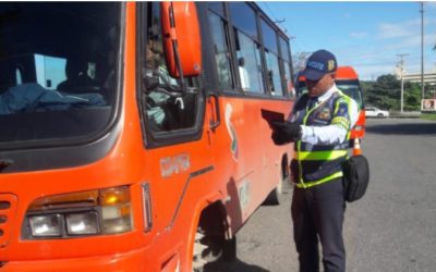 5 comparendos hasta el momento a conductores de buses
