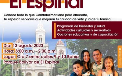 Feria de servicio de ComfaTolima en El Espinal