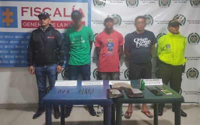 Tremendo operativo en Mariquita, 3 capturados