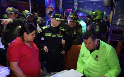 Resultados del «Plan choque Ibagué nocturna segura 360»