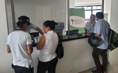 Nuevo punto de atención en Ibagué, de la Agencia Nacional de Tierras