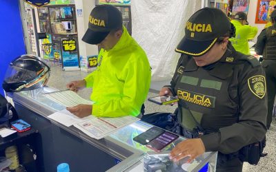 75 celulares incautados en operativos en el centro de Ibagué