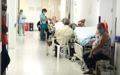 2 mujeres heridas por estallido de globos inflables