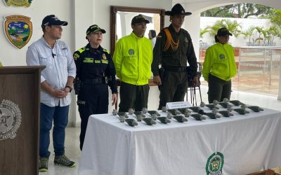 Autoridades hallaron 18 granadas de mortero en Ibagué