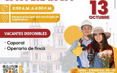 ¿Vives en Cajamarca y buscas empleo?