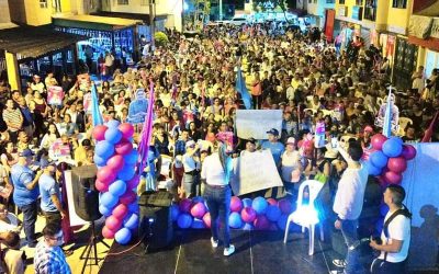 Las imágenes lo dicen todo, Johana Aranda en la comuna 6