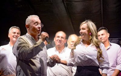 Los elogios del expresidente Alvaro Uribe para Johana Aranda