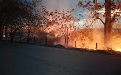 Alerta roja por incendios y precipitaciones en el Tolima