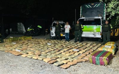 Tremendo cargamento de marihuana