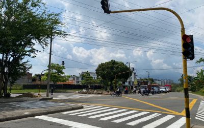 Así avanza los cambios viales en el sector de Santa Ana