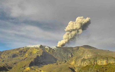 Atención! Más de 600 sismos en la zona del Volcán Nevado del Ruiz