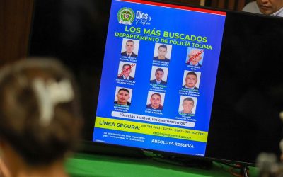 Revelan cartel de los más buscados en el Tolima