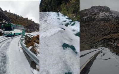 Las increíbles fotos en la vía Murillo-Manizales