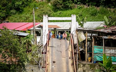 Alcaldía retiró puente de Pico de Oro