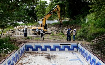 Luego de 9 años de abandono se activaron las obras